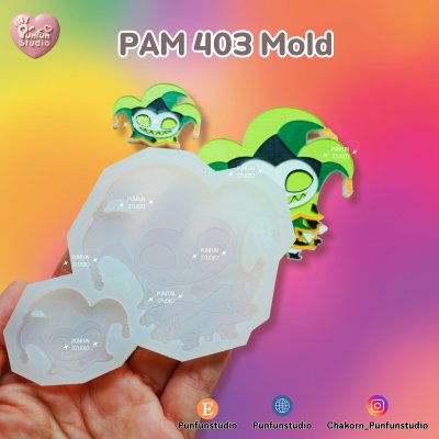 PAM 239, 359, 402-406 Demon Hotel Mold Set / Hazbin  / Seven Deadly Sins / Painting Anime Mold / Silicone Mold