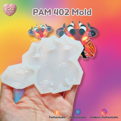 PAM 239, 359, 402-406 Demon Hotel Mold Set / Hazbin  / Seven Deadly Sins / Painting Anime Mold / Silicone Mold