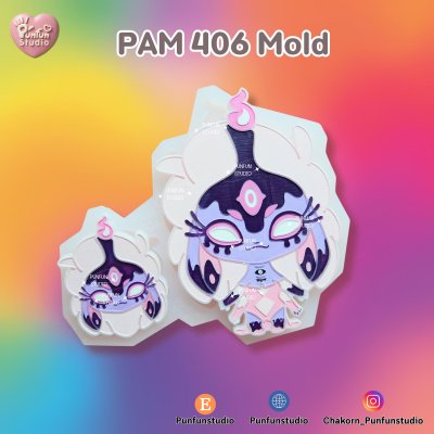 PAM 239, 359, 402-406 Demon Hotel Mold Set / Hazbin  / Seven Deadly Sins / Painting Anime Mold / Silicone Mold