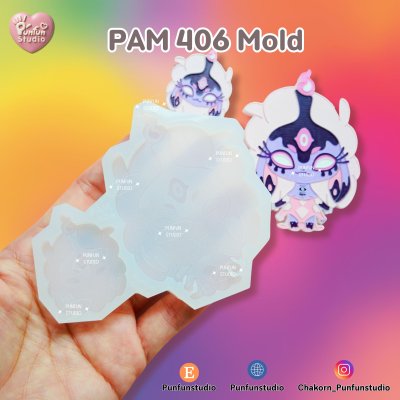 PAM 239, 359, 402-406 Demon Hotel Mold Set / Hazbin  / Seven Deadly Sins / Painting Anime Mold / Silicone Mold