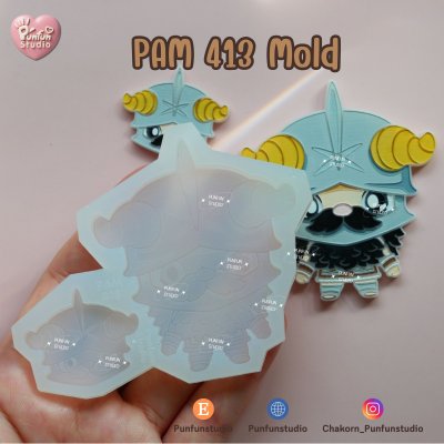 PAM 413-418 Delicious in Dungeon Molds / Painting Anime Mold / Silicone Mold