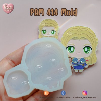 PAM 413-418 Delicious in Dungeon Molds / Painting Anime Mold / Silicone Mold