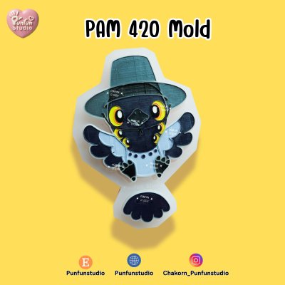 Kpop Demon Hunter Mold PAM 419- 420 / kpop demon hunter / Painting Anime Mold / Silicone Mold