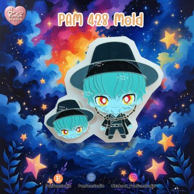 Kpop Demon Hunter Mold PAM 419- 420, 421-428 / kpop demon hunter / Painting Anime Mold / Silicone Mold