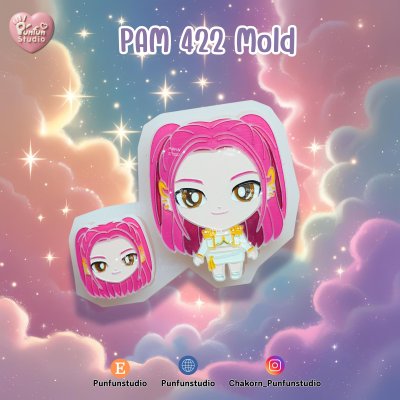 Kpop Demon Hunter Mold PAM 419- 420, 421-428 / kpop demon hunter / Painting Anime Mold / Silicone Mold