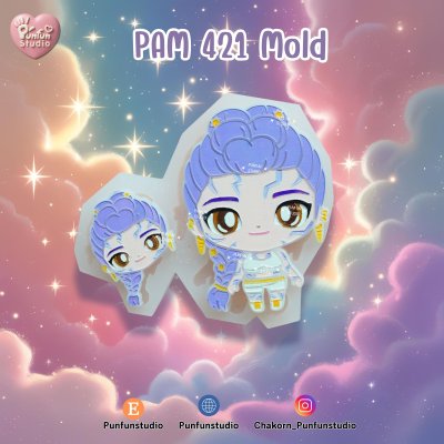 Kpop Demon Hunter Mold PAM 419- 420, 421-428 / kpop demon hunter / Painting Anime Mold / Silicone Mold