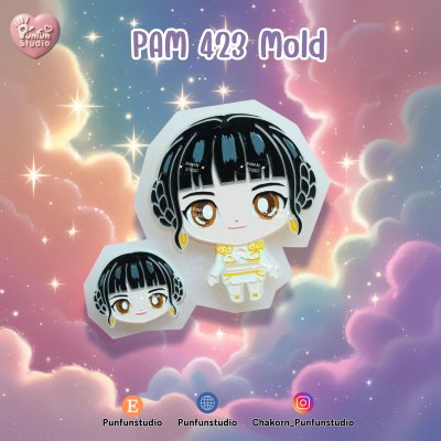 Kpop Demon Hunter Mold PAM 419- 420, 421-428 / kpop demon hunter / Painting Anime Mold / Silicone Mold
