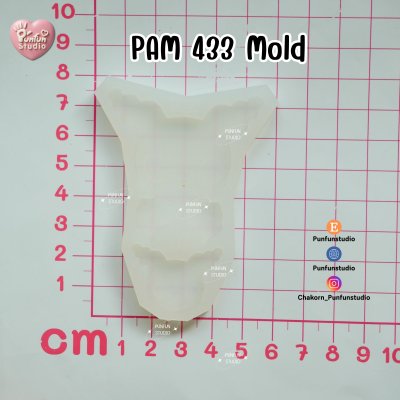 PAM 42-43, 432-433, 452-453 Night Mold / Painting Anime Mold / Silicone Mold
