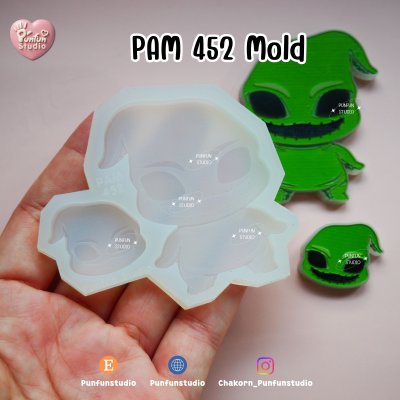 PAM 42-43, 432-433, 452-453 Night Mold / Painting Anime Mold / Silicone Mold