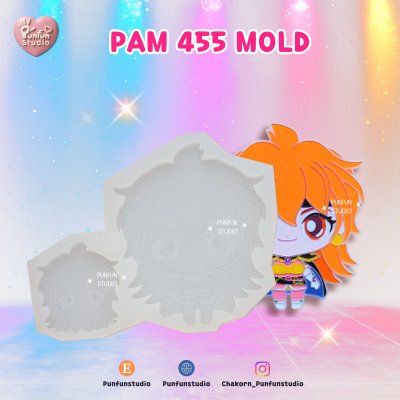 PAM 455 Lina Inverse Mold / Painting Anime Mold / Silicone Mold