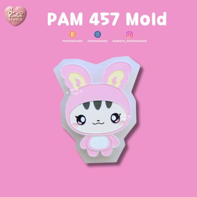 MT Gang Mold Set / PAM 456-468 / 13 Molds / Painting Anime Mold / Silicone Mold