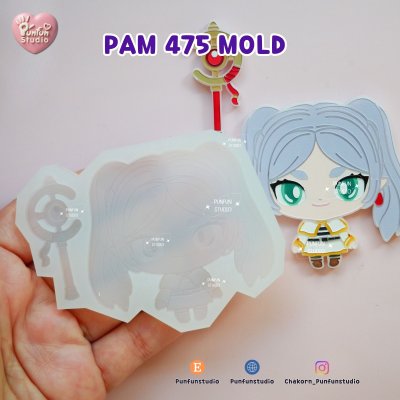 PAM 475-478 Frieren Molds / Painting Anime Mold / Silicone Mold