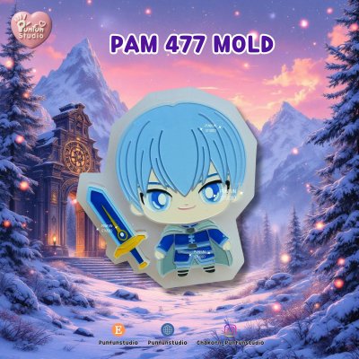 PAM 475-478 Frieren Molds / Painting Anime Mold / Silicone Mold