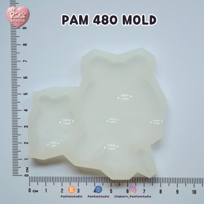 PAM 479-480 Bioshock Molds / Painting Anime Mold / Silicone Mold