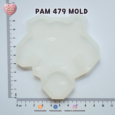 PAM 479-480 Bioshock Molds / Painting Anime Mold / Silicone Mold