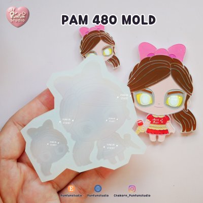 PAM 479-480 Bioshock Molds / Painting Anime Mold / Silicone Mold
