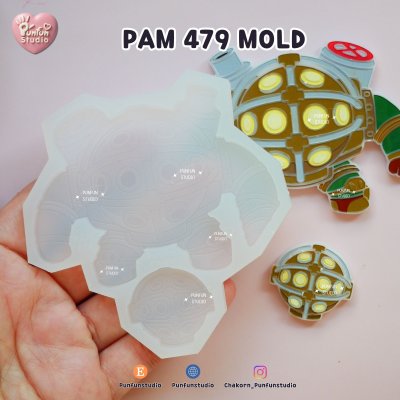 PAM 479-480 Bioshock Molds / Painting Anime Mold / Silicone Mold