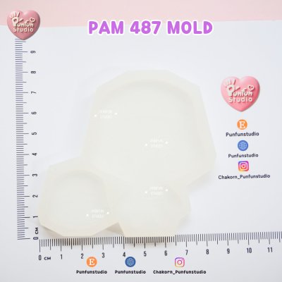 TinyTAN Molds / PAM 481-487 / Painting Anime Mold / Silicone Mold
