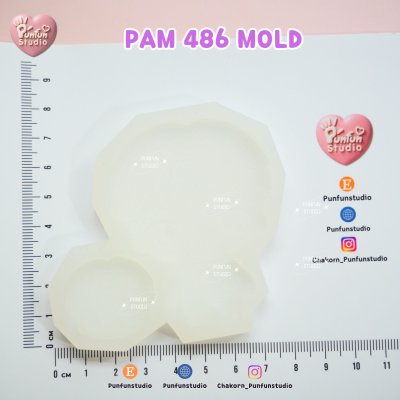 TinyTAN Molds / PAM 481-487 / Painting Anime Mold / Silicone Mold