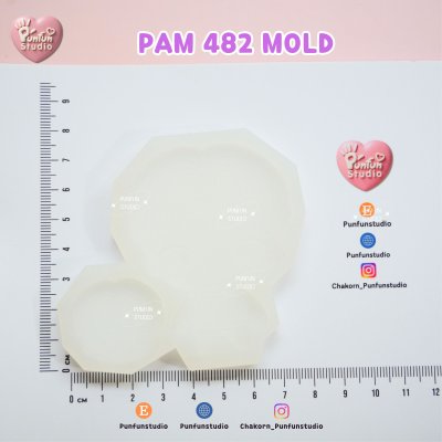 TinyTAN Molds / PAM 481-487 / Painting Anime Mold / Silicone Mold