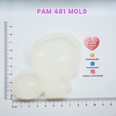 TinyTAN Molds / PAM 481-487 / Painting Anime Mold / Silicone Mold