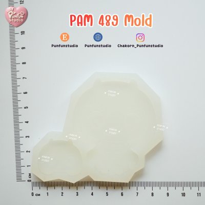 Undertale Mold PAM 488-489 Mold / Painting Anime Mold / Silicone Mold