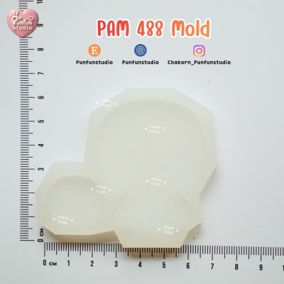 Undertale Mold PAM 488-489 Mold / Painting Anime Mold / Silicone Mold