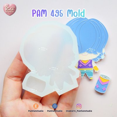 Kpop Demon Hunter Mold PAM 490-497 / Debut outfit / Painting Anime Mold / Silicone Mold