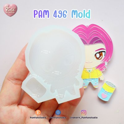 Kpop Demon Hunter Mold PAM 490-497 / Debut outfit / Painting Anime Mold / Silicone Mold