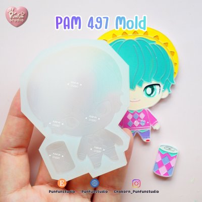 Kpop Demon Hunter Mold PAM 490-497 / Debut outfit / Painting Anime Mold / Silicone Mold