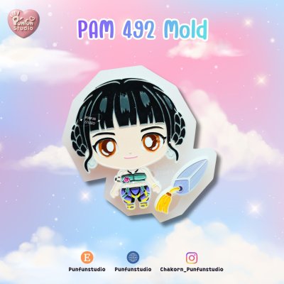 Kpop Demon Hunter Mold PAM 490-497 / Debut outfit / Painting Anime Mold / Silicone Mold
