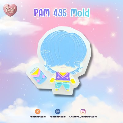 Kpop Demon Hunter Mold PAM 490-497 / Debut outfit / Painting Anime Mold / Silicone Mold