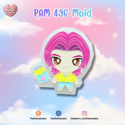 Kpop Demon Hunter Mold PAM 490-497 / Debut outfit / Painting Anime Mold / Silicone Mold