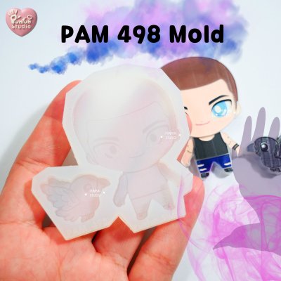 PAM 498-501 Mold / The Raven Cycle / All For The Game / Silicone Mold