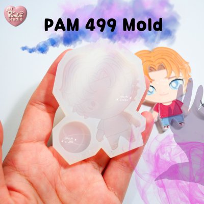PAM 498-501 Mold / The Raven Cycle / All For The Game / Silicone Mold