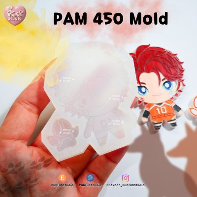 PAM 498-501 Mold / The Raven Cycle / All For The Game / Silicone Mold