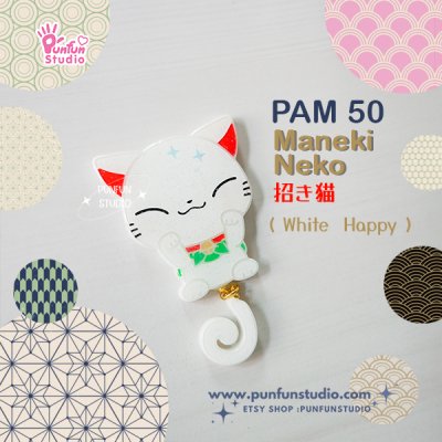 PAM 50-54 Mold / Maneki Neko/ Japanese Lucky Cat / Silicone Mold / Painting Anime Mold / Silicone Mold
