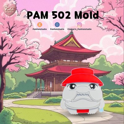 PAM 502 Radish Spirit Mold / Silicone Mold