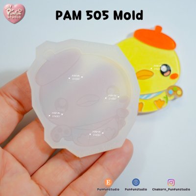 LADS Mold Set / Set 6 molds / PAM 503-507, FE 354 / Painting Anime Mold / Silicone Mold