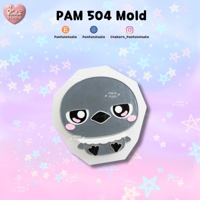 LADS Mold Set / Set 6 molds / PAM 503-507, FE 354 / Painting Anime Mold / Silicone Mold