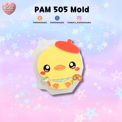 LADS Mold Set / Set 6 molds / PAM 503-507, FE 354 / Painting Anime Mold / Silicone Mold