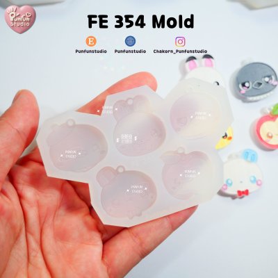 LADS Mold Set / Set 6 molds / PAM 503-507, FE 354 / Painting Anime Mold / Silicone Mold