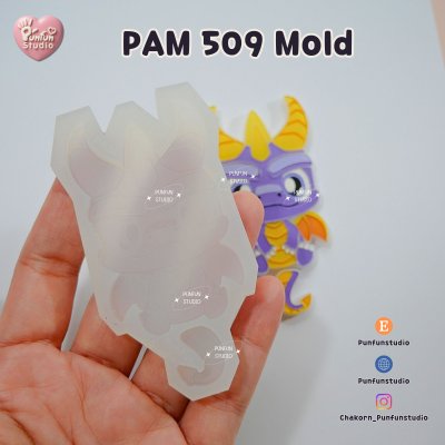 PAM 509, XTC 62 Spyro / Painting Anime Mold / Silicone Mold