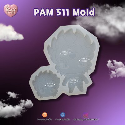 PAM 510-511 Jojo's bizarre adventure Mold / Painting Anime / Silicone Mold