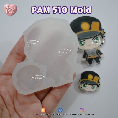 PAM 510-511 Jojo's bizarre adventure Mold / Painting Anime / Silicone Mold