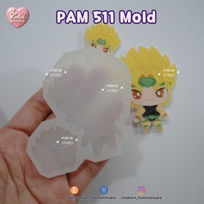 PAM 510-511 Jojo's bizarre adventure Mold / Painting Anime / Silicone Mold