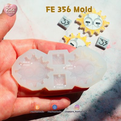 PAM 512 , FE 356 Esquie Mold / Painting Anime Mold / Face Earring Mold/ Silicone Mold
