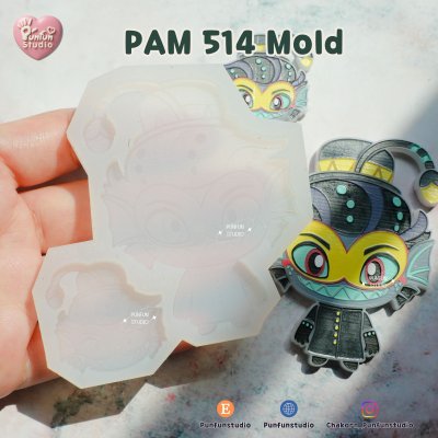 PAM 514 Bax Demon Hotel Mold / Painting Anime Mold / Silicone
