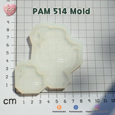 PAM 514 Bax Demon Hotel Mold / Painting Anime Mold / Silicone