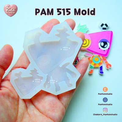 PAM 376, 508, 515, 516 Digital Circus Mold / Painting Anime Mold / Silicone Mold